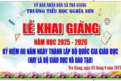 Lễ khai giảng năm học mới năm 2025 – 2026