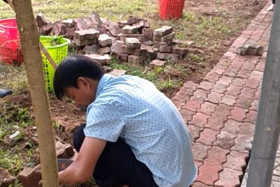 Xây dựng mái trường xanh, sạch, đẹp