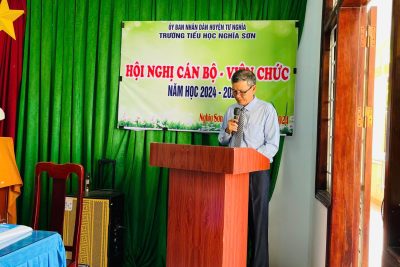 Hội nghị cán bộ, viên chức năm học 2024-2025